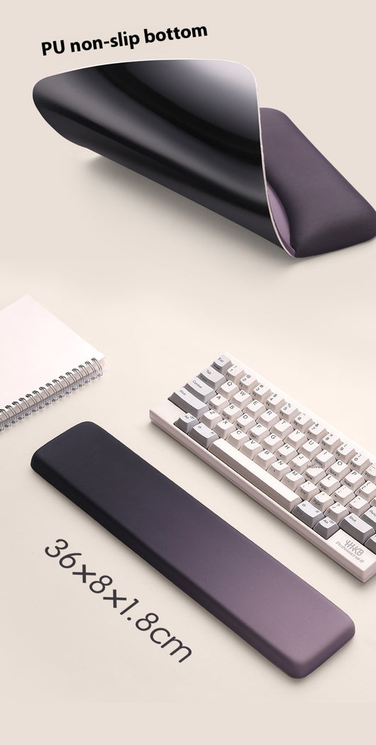 Reposamuñecas de Gel de Sílice Cuadrado para Teclado y Mouse - Soporte Ergonómico - Image 16
