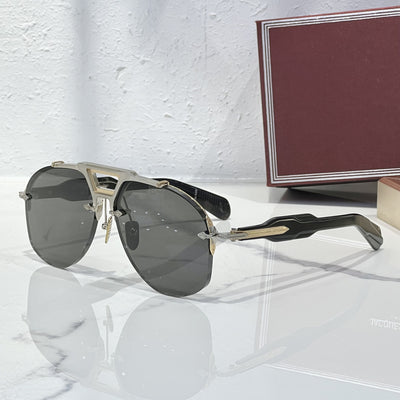 Gafas de Sol Piloto Metal Lujo Ligero - Protección UV Estilo INS - Image 30