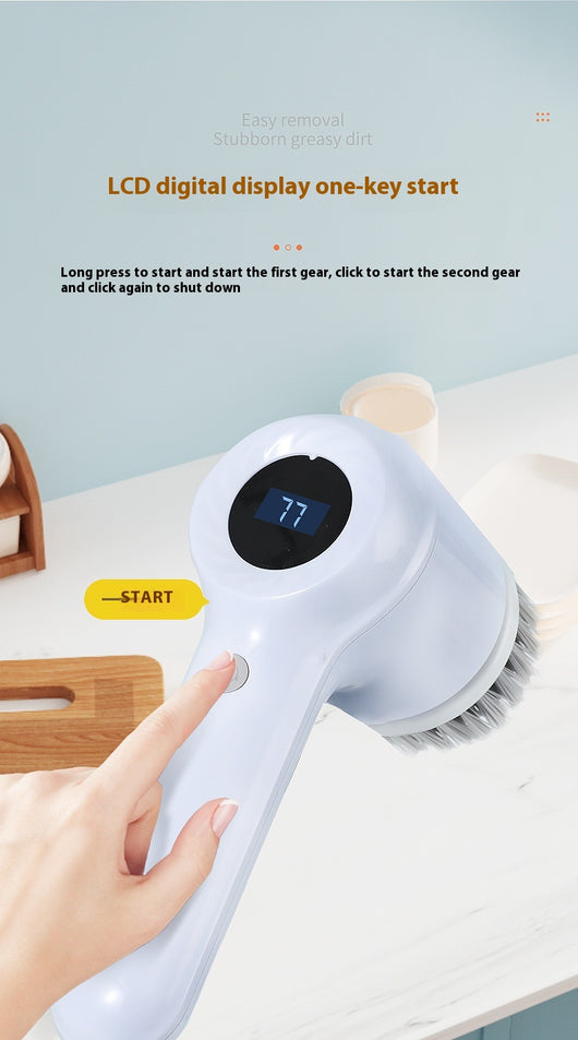Cepillo Eléctrico Multifuncional para Limpiar Cocina y Hogar - Image 19