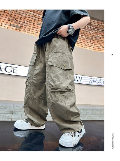 Pantalones Holgados de Primavera para Niños - Diseño Elegante y Cómodo - Image 21