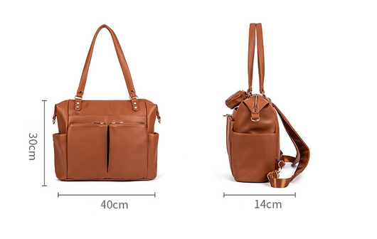 Mochila Retro Multifuncional Grande con Bandolera para Mujer - Image 5