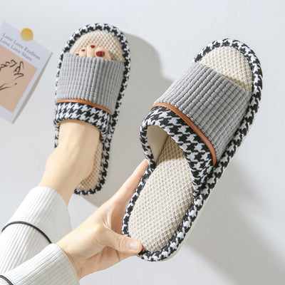 Pantuflas de Lino para Mujer - Cómodas, Transpirables y Antideslizantes - Image 22