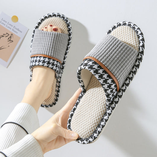 Pantuflas de Lino para Mujer - Cómodas, Transpirables y Antideslizantes - Image 22