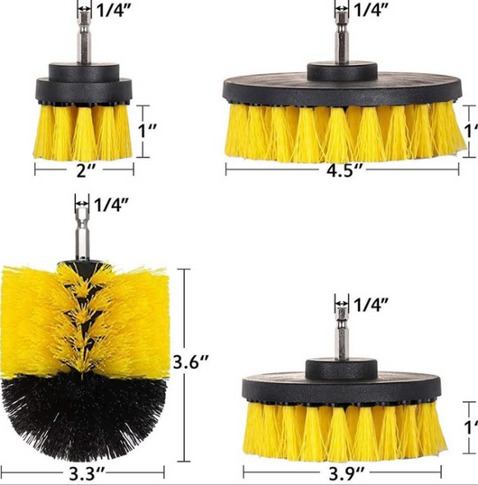Cepillo Eléctrico Multifunción para Limpieza de Pisos y Llantas - Image 17
