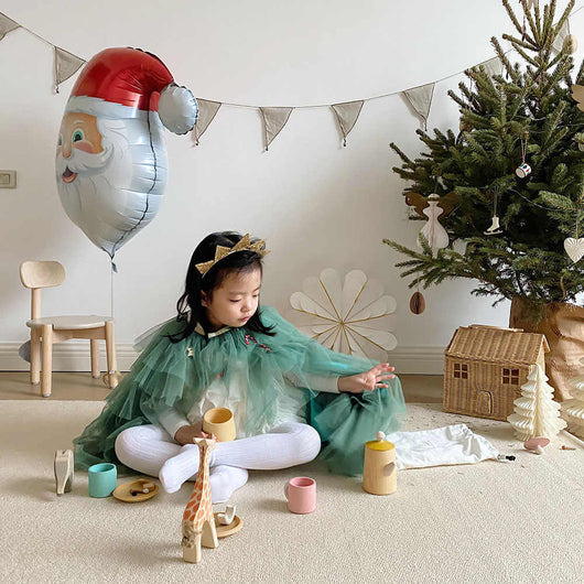 Capa Disfraz Árbol de Navidad para Niños - Traje de Presentación Festivo - Image 4