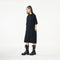 Remera Larga Tipo Falda Oversize de Algodón Slub