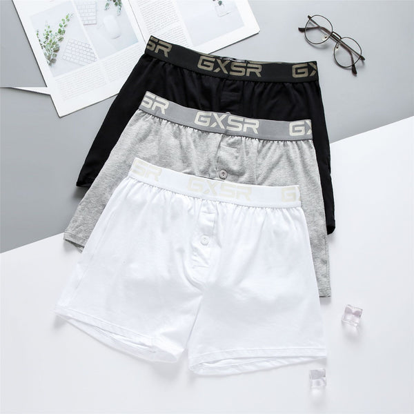 Pantalones de Casa Hombre Cintura Baja Algodón Puro Transpirable