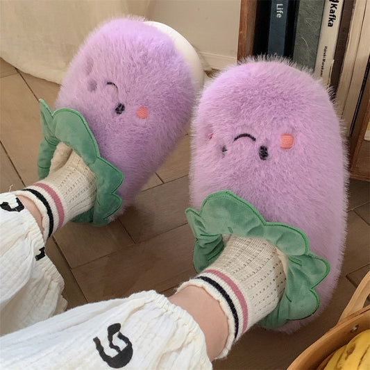 Pantuflas de Casa Cómodas con Suela Antideslizante y Contraste de Colores - Image 2