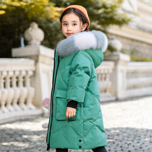 Abrigo Acolchado de Algodón para Niñas - Ropa de Invierno Infantil - Image 2