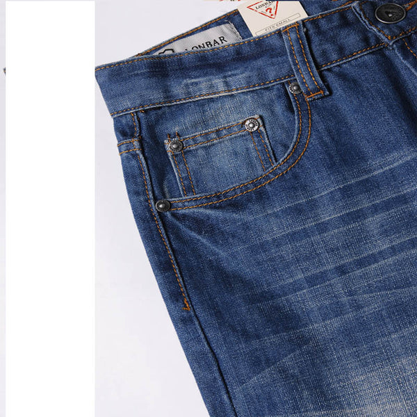 Jeans Hombre Acampanados Sueltos de Largo
