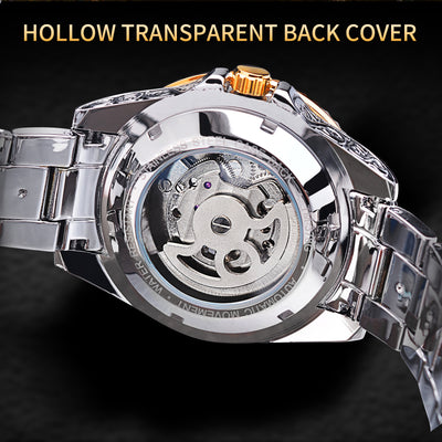 Reloj Mecánico Tourbillon Esqueleto Lujo para Hombre - Image 11
