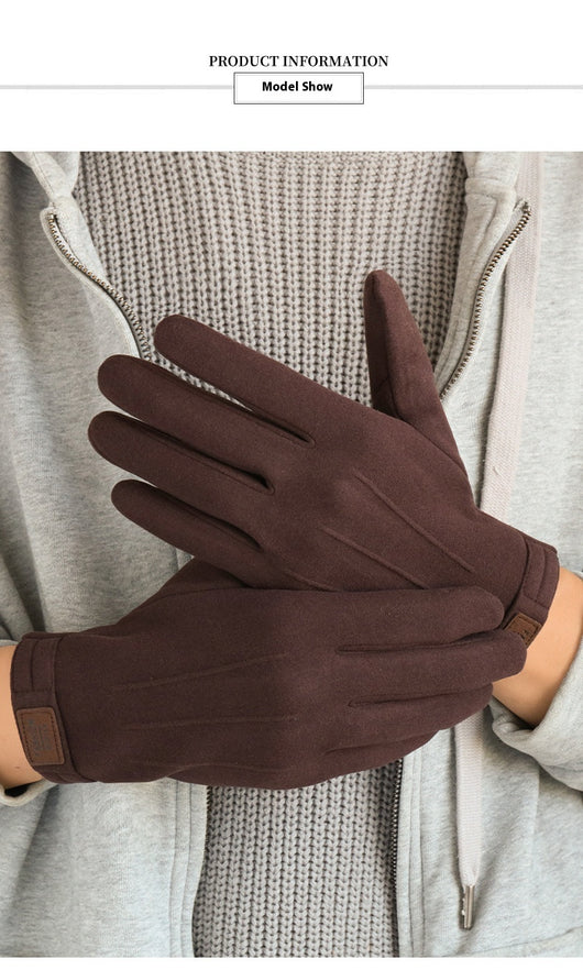 Guantes de Invierno para Hombre con Forro Polar Térmico, Impermeables y Compatible con Pantalla Táctil - Image 25