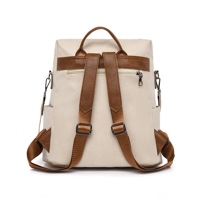 Mochila Casual de PU para Mujer - Gran Capacidad y Estilo Moderno - Image 5