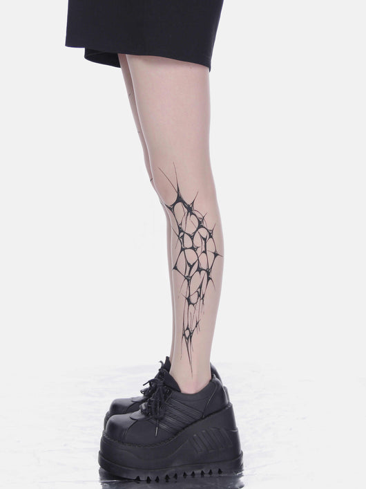 Medias Tatuadas Ultrafinas para Mujer - Image 4