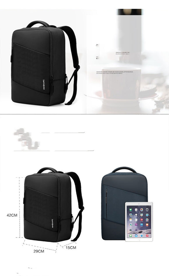 Mochila de Gran Capacidad para Laptop en Nylon Resistente