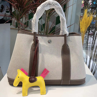 Bolsa Tote de Lona Versátil - Bandolera Crossbody para Compras y Viajes - Image 5