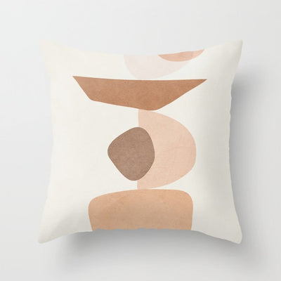 Funda de Almohada Abstracta Geométrica Piel de Melocotón - Image 46