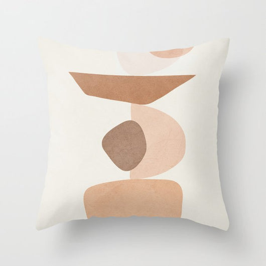 Funda de Almohada Abstracta Geométrica Piel de Melocotón - Image 46