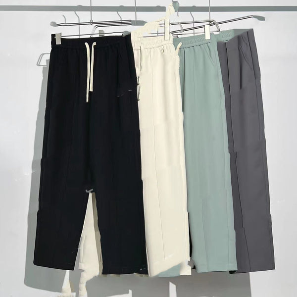 Pantalones Casuales Ice Silk - Comodidad y Estilo para Hombre