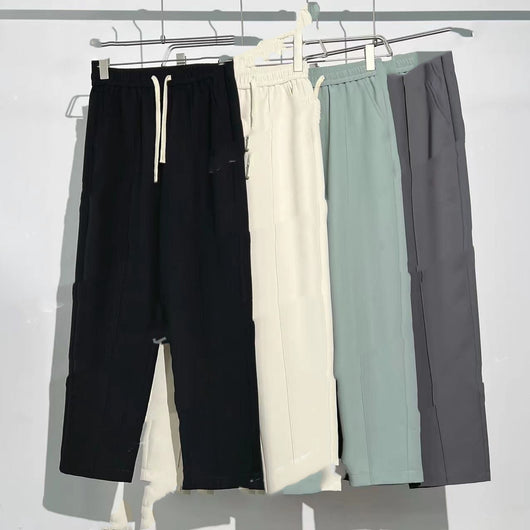 Pantalones Casuales Ice Silk - Comodidad y Estilo para Hombre