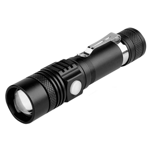 Linterna LED T6 Telescópica Recargable USB - Iluminación Potente para Exteriores - Image 7