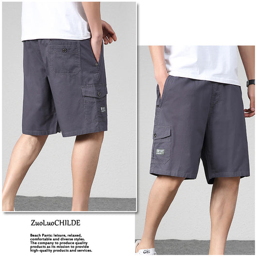 Shorts de Trabajo Casuales Holgados para Hombre - Image 11