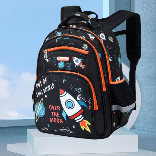Mochila Escolar de Gran Capacidad para Niños