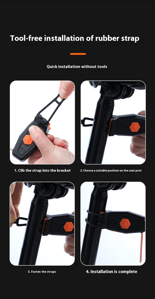 Luz Trasera de Seguridad para Bicicleta Bicycle Love - Image 13