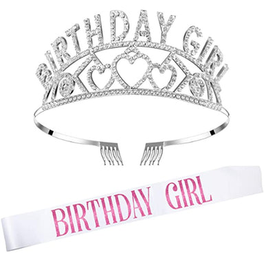 Corona Diamante Brillante para Fiesta de Cumpleaños - Set de Diadema Decorativa para Prom - Image 7