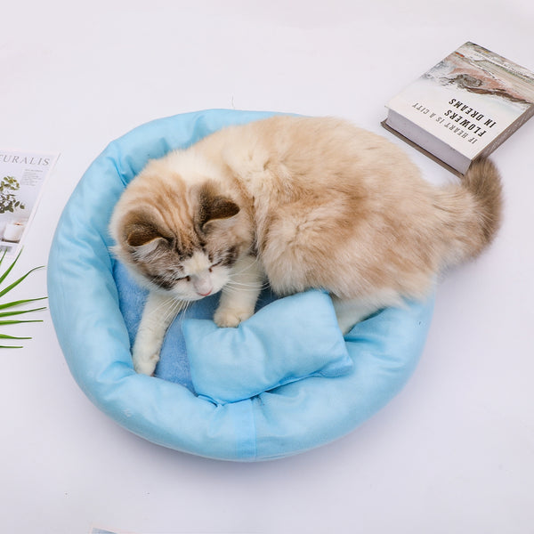 Cama Minimalista para Gatos - Diseño Versátil y Cálido