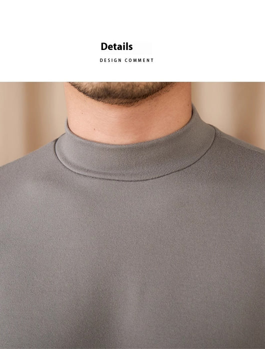 Suéter Cuello Alto Elástico Térmico para Desplazamientos - Image 24