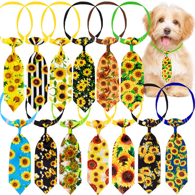 Collar Decorativo Girasol para Mascotas - Accesorio Veraniego