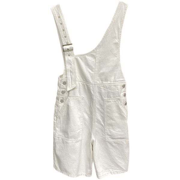 Shorts de Mezclilla Cintura Alta Suelta con Tirantes para Mujer - Image 4