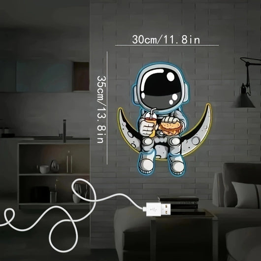 Lámpara de Pared Astronauta Neón LED - Image 7