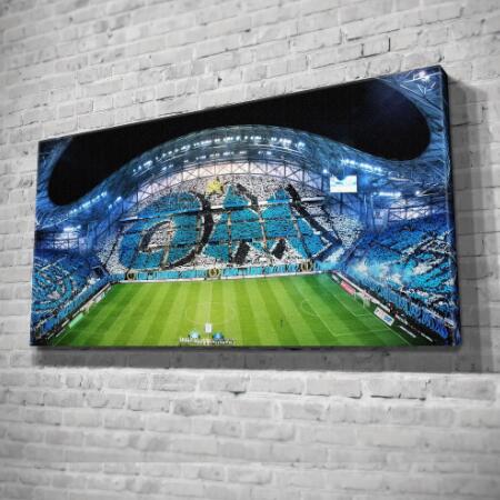Cuadro Panorámico Marsella - Lienzo Decorativo para Sala de Estar