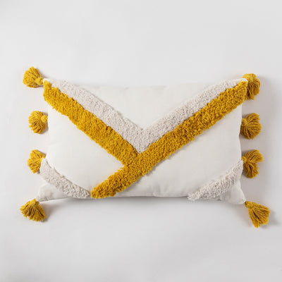 Almohada Decorativa Geométrica con Bordado Tufado - Image 13