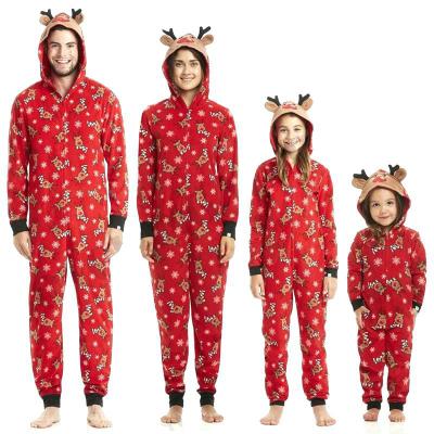 Jumpsuit Navideño con Capucha y Estampado Festivo - Image 4