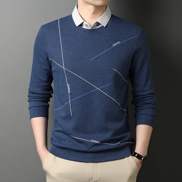 Suéter Tipo Polo Casual para Hombre