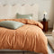 Rojo Naranja Par De Fundas De Almohada 48 X 74 Cm