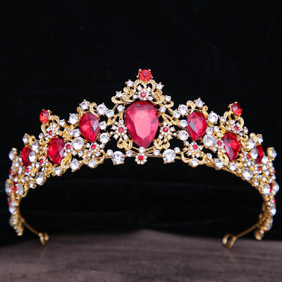 Corona Nupcial de Cristales Barrocos con Brillantes - Image 15