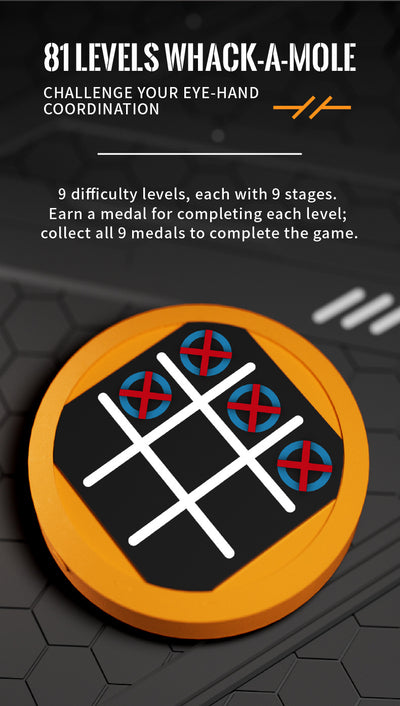 Consola de Juegos Portátil 4 en 1: Entrenamiento Mental Tic-Tac-Toe - Image 12
