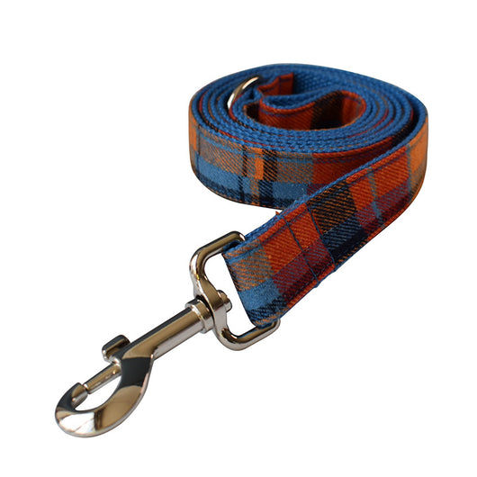Collar para Perro de Terciopelo Azul con Hebilla de Aleación - Image 7