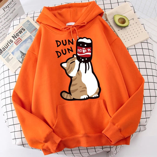 Sudadera con Capucha Gato Divertido - Aumento de Sueldo para Hombre - Image 30