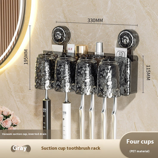 Set de Cepilleros de Pared con Ventosa - Diseño Moderno sin Perforaciones - Image 10