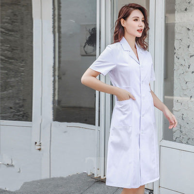 Bata Médica Blanca Profesional para Enfermeras y Doctoras - Image 10