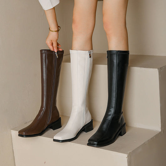 Botas Altas para Mujer con Cierre Lateral - Image 9