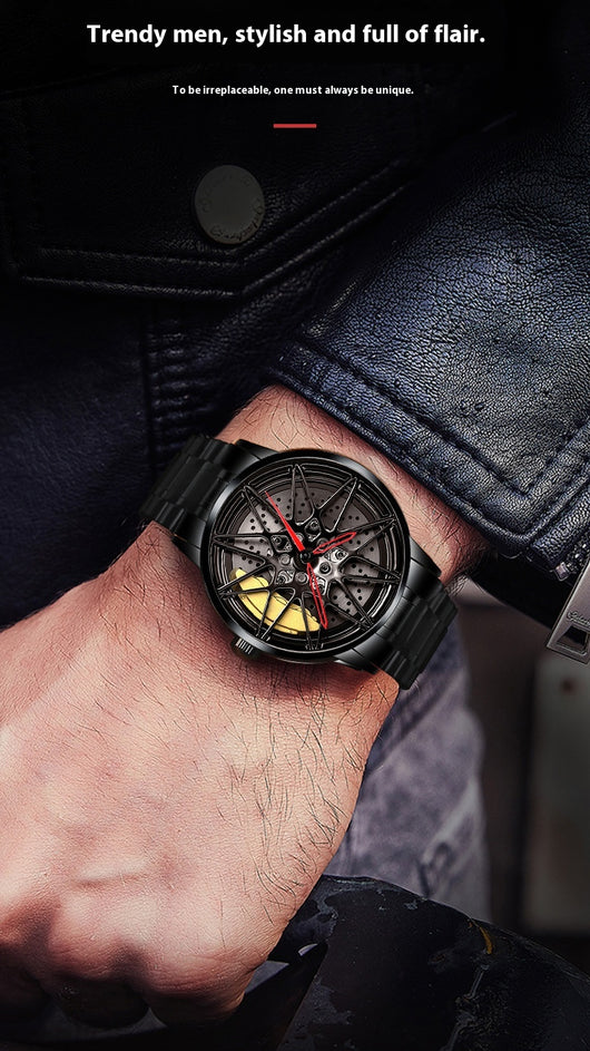 Reloj Electrónico para Hombre con Diseño Hueco Tridimensional - Image 10