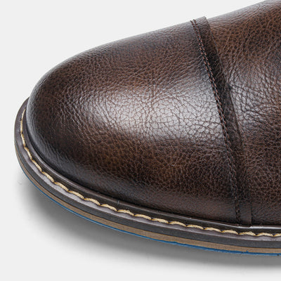 Zapatos de Cuero Retro para Hombre Talla Grande - Estilo Verano - Image 17