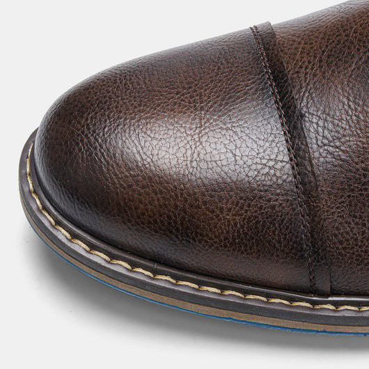 Zapatos de Cuero Retro para Hombre Talla Grande - Estilo Verano - Image 17