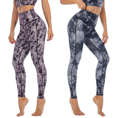 Pantalones Yoga Mujer Cintura Alta Levantacaderas Ajustados - Image 19